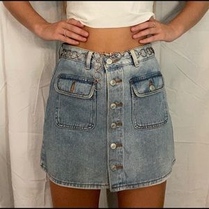 Lightly Worn - Pacsun Jean Skirt